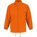 Cortaviento hombre con capucha Orange L