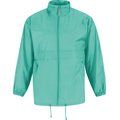 Cortaviento hombre con capucha Pixel Turquoise L