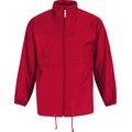 Cortaviento hombre con capucha Red M