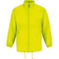 Cortaviento hombre con capucha Ultra Yellow S