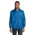 Cortaviento Unisex con Capucha Azul Royal XL