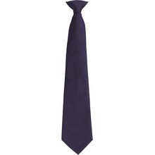 Corbata con clip lavable Azul