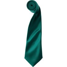 Corbata de satén brillante Verde