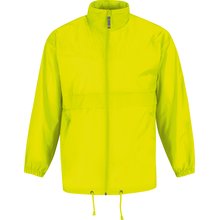 Cortaviento hombre con capucha Amarillo XXL