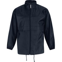 Cortaviento hombre con capucha Azul 3XL