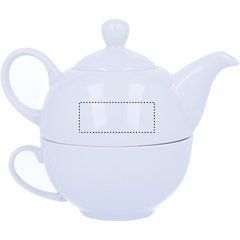 Conjunto de tetera y taza de cerámica 2 en 1 | TEA POT RIGHT