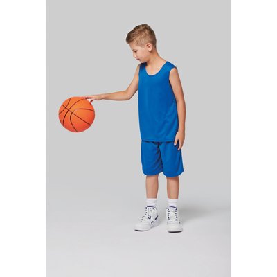 Conjunto baloncesto reversible niños camiseta y shorts