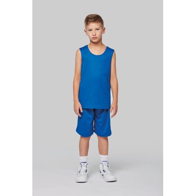 Conjunto baloncesto reversible niños camiseta y shorts