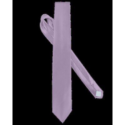 Corbata de poliéster satinado Lilas