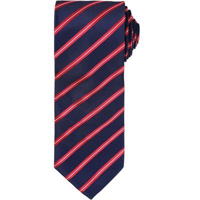 Corbata a rayas Navy / Red