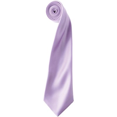 Corbata de satén brillante LILAC