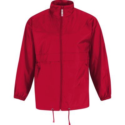 Cortaviento hombre con capucha Red M