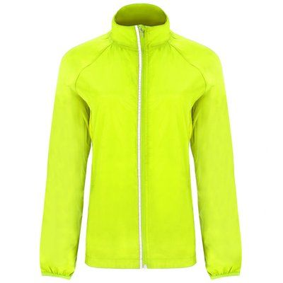 Cortavientos Mujer Ligero Amarillo Fluor 2XL