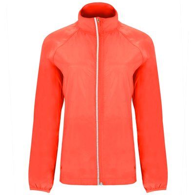 Cortavientos Mujer Ligero CORAL FLUOR M