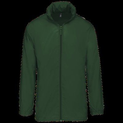 Cortavientos plegable para bolsillo unisex Forest Green XL