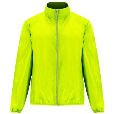 Cortavientos con tejido técnico ligero Amarillo Fluor XL