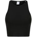 Crop Top negro Black XL