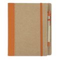 Cuaderno A5 de Cartón Reciclado Naranja