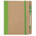 Cuaderno A5 de Cartón Reciclado Verde