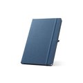 Cuaderno A5 rPET con páginas rayadas Azul