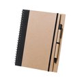 Cuaderno Bolígrafo Reciclado Negro