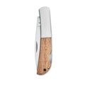 Cuchillo plegable con mango de acacia