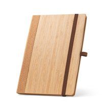 Cuaderno A5 de bambú y corcho Natural