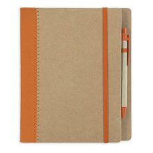 Cuaderno A5 de Cartón Reciclado Naranja