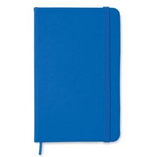 Cuaderno A6 Rayado Suave PU Azul Royal
