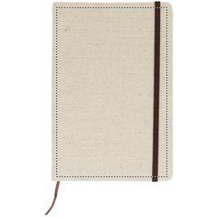 Cuaderno ecológico con banda elástica y marcapáginas 21x14,5 cm | Frontal