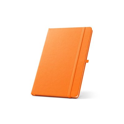 Cuaderno A5 rPET con páginas rayadas Naranja