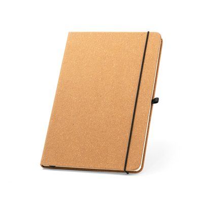 Cuaderno A5 con Tapa de Piel Reciclada