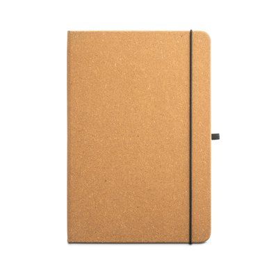 Cuaderno A5 con Tapa de Piel Reciclada