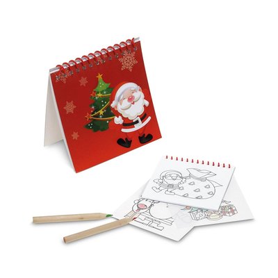 Cuaderno para colorear navideño