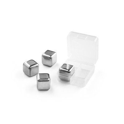 Cubitos de Hielo de Acero Inox. Reutilizables