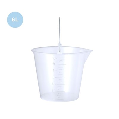 Cubo Medidor 6L Transparente