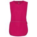 Delantal con bolsillo grande Fuchsia S/M