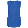 Delantal con bolsillo grande Light Royal Blue XXL/3XL