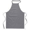 Delantal de cocina de algodón 180 g/m² Gris