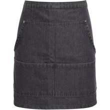 Delantal denim de sarga Black Denim