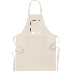 Delantal de Cocina Algodón Orgánico | FRONT ABOVE POCKET