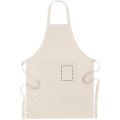 Delantal de Cocina Algodón Orgánico | FRONT POCKET LEFT