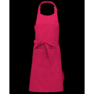 Delantal Bolsillo doble grande Fuchsia