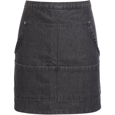 Delantal denim de sarga Black Denim