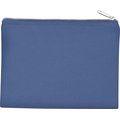 Estuche de algodón canvas mediano Dusty Blue / Silver