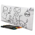 Estuche Non Woven Navideño con Ceras