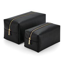 Estuche de cuero sintético Black L