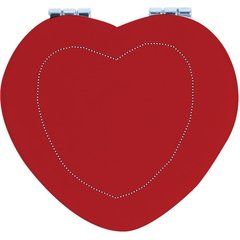 Espejito doble magnético con forma de corazón | BOTTOM PD
