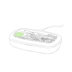 Esterilizadora UV Smartphones con Carga 5W | Tapa Esquina