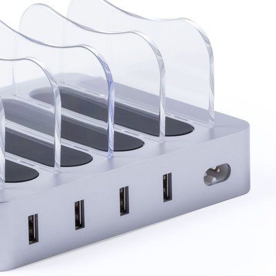 Estación de carga USB para 4 dispositivos